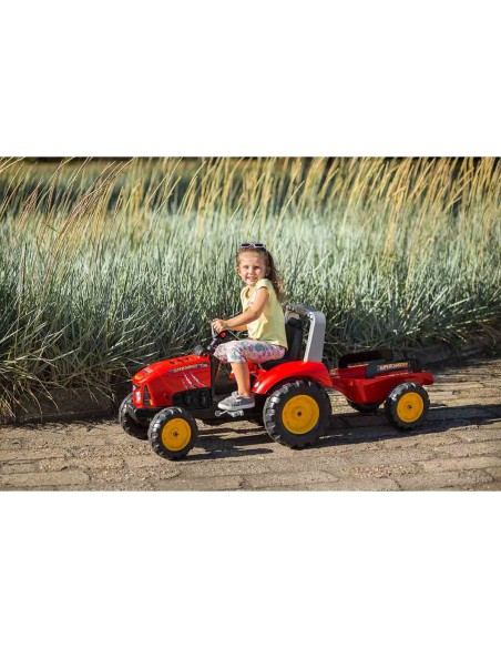 Pedal Tractor Falk Supercharger 2020AB Red