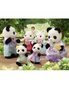Action Figures Sylvanian Families The Panda Family 2