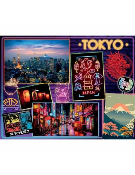 Puzzle Ravensburger Découverte de Tokyo 2000 Pieces