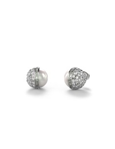 Ladies' Earrings Guess JUBE04458JWRHT-U Silver