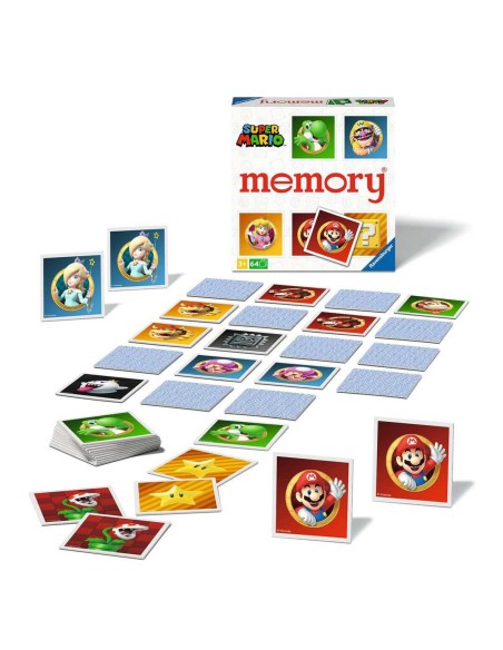 Educational Game Ravensburger Grand Memory - Super Mario Multicolour