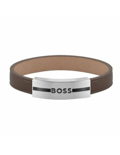 Men's Bracelet Hugo Boss 1580496M Leather 20 cm
