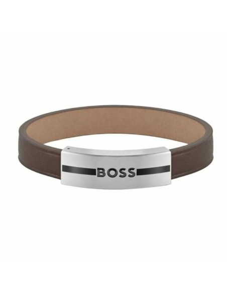 Men's Bracelet Hugo Boss 1580496M Leather 20 cm
