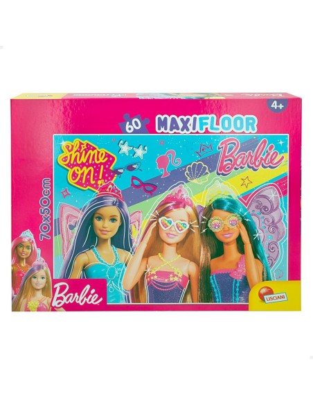 Puzzle Barbie MaxiFloor 60 Pieces 70 x 1,5 x 50 cm