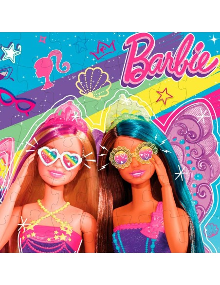 Puzzle Barbie MaxiFloor 60 Pieces 70 x 1,5 x 50 cm