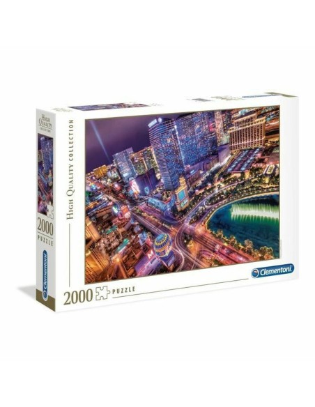 Puzzle Clementoni Las Vegas 97,5 x 66,8 cm 2000 Pieces