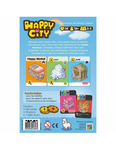Board game Asmodee Happy City (FR)
