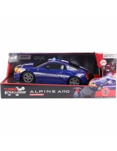 Remote-Controlled Car Turbo Challenge Alpine A110 Blue 1:16 2