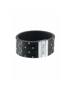 Men's Bracelet Police PJ.21872BLB.01-19 Leather 18 cm