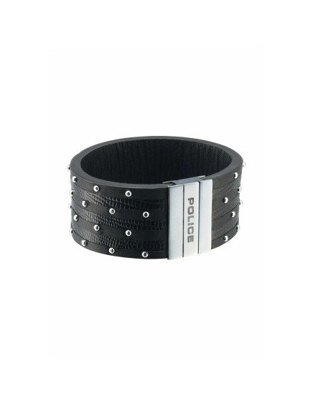 Men's Bracelet Police PJ.21872BLB.01-19 Leather 18 cm