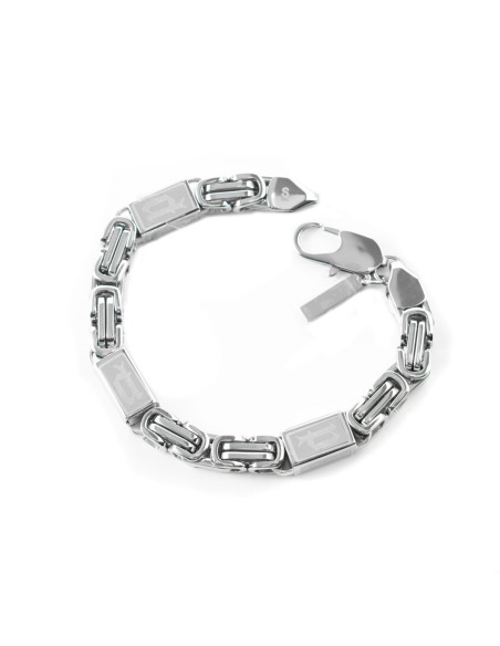 Men's Bracelet Police PJ.24654BSS01-S Stainless steel 18 cm