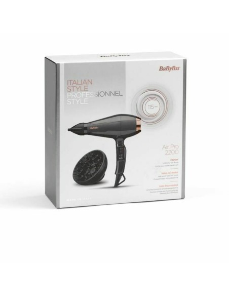 Hairdryer Babyliss 6719DE Black 2200 W