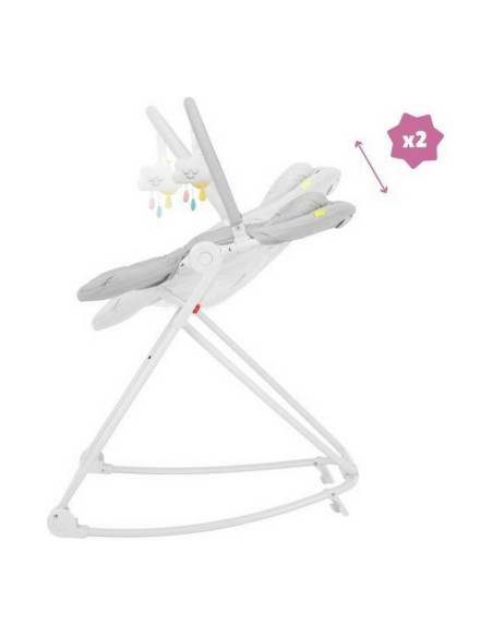 Baby Hammock Badabulle Compact'up High Grey