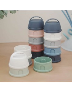 Powdered Milk Dispenser Béaba Pink/Grey 2