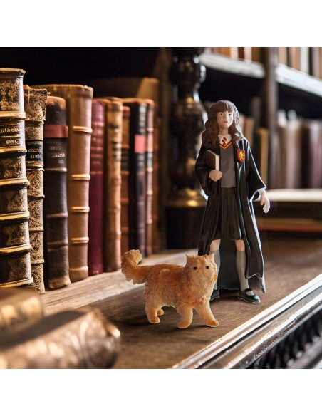 Set of Figures Harry Potter Hermione & Crookshanks
