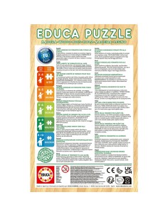 2-Puzzle Set Mickey Mouse 19287 16 Pieces 36 cm 2
