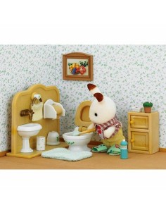 Action Figure Sylvanian Families Chocolate Rabbit and Toilet Set 2