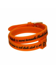 Ladies' Bracelet il mezzometro I LOVE YOU GOLD - BRACCIALE IN SILICONE/SILICONE BRACELET
