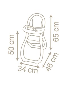 Highchair Smoby Baby Nurse 2
