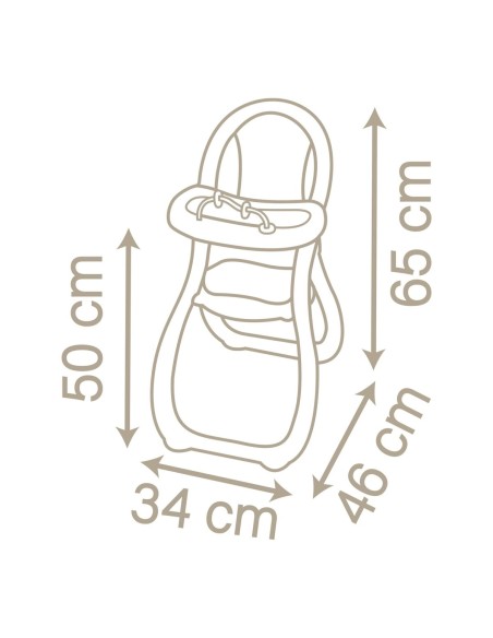 Highchair Smoby Baby Nurse
