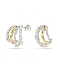 Ladies' Earrings Swarovski 5689718 Silver Golden
