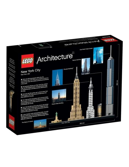 Construction set Lego Architecture 21028 New York Multicolour 600 Pieces