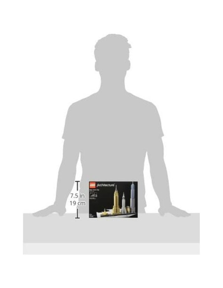 Construction set Lego Architecture 21028 New York Multicolour 600 Pieces