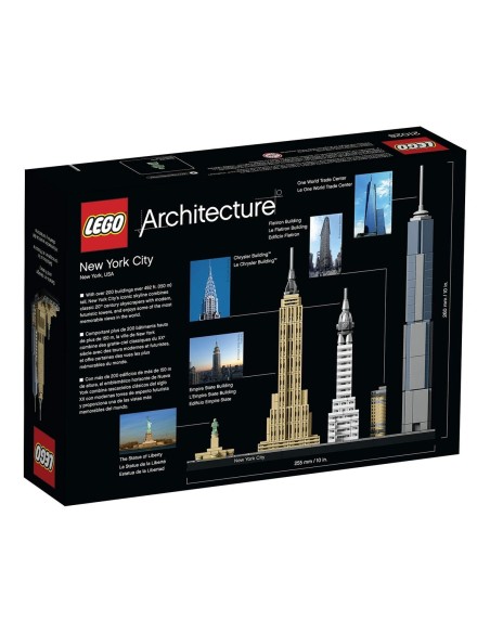 Construction set Lego Architecture 21028 New York Multicolour 600 Pieces