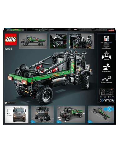 Construction set Lego 42129 Technic Mercedes-Benz Zetros 4x4 rouge noir