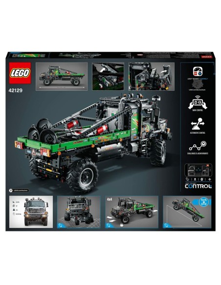 Construction set Lego 42129 Technic Mercedes-Benz Zetros 4x4 rouge noir