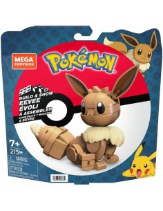 Jointed Figure Mega Construx  Eevee Medium + 7 Years 215 Pieces
