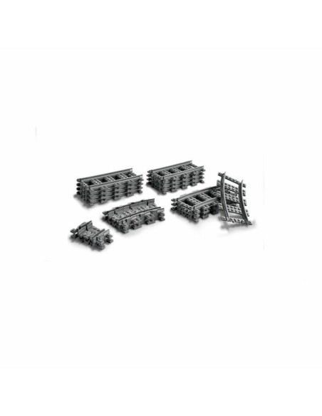 Playset   Lego City 60205 Rail Pack         20 Pieces  