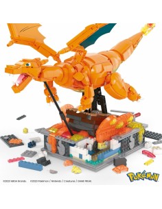 Construction kit Pokémon Mega Construx -  Motion Charizard 1664 Pieces 2