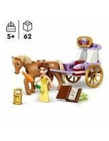 Construction set Lego 43233 Bella's Fairy Tale Rickshaw White Multicolour