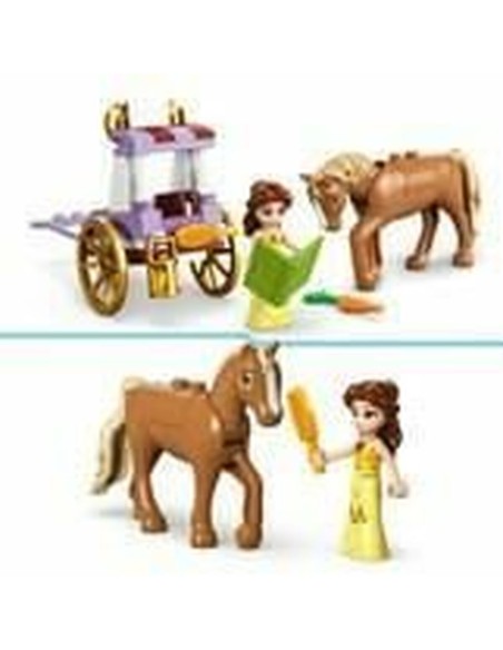 Construction set Lego 43233 Bella's Fairy Tale Rickshaw White Multicolour