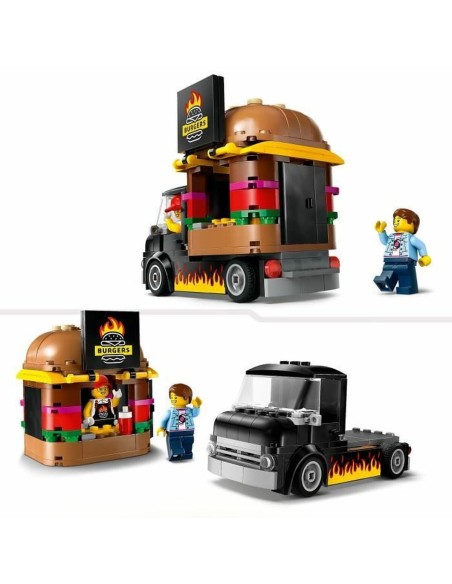Construction set Lego 60404 Hamburger truck Multicolour