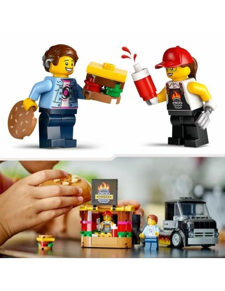 Construction set Lego 60404 Hamburger truck Multicolour