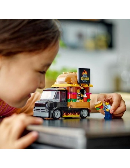 Construction set Lego 60404 Hamburger truck Multicolour