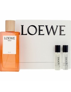 Women's Perfume Set Loewe Solo Ella EDP 3 Pieces