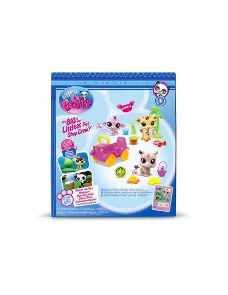 Playset Bandai Littlest Pet Shop SAFARI 8 Pieces