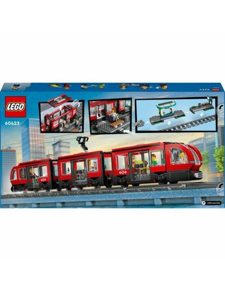 Construction set Lego 60423 Downtown Tram and Station Multicolour