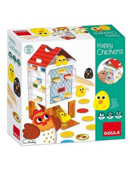 Skill Game for Babies HAPPY CHICKEN Goula 53170