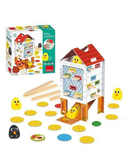 Skill Game for Babies HAPPY CHICKEN Goula 53170