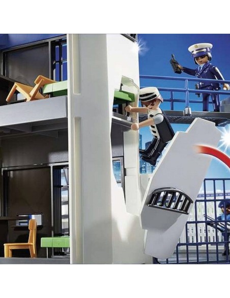 Playset City Action Police Station with Prison Playmobil 6919