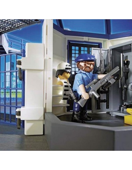 Playset City Action Police Station with Prison Playmobil 6919