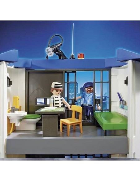 Playset City Action Police Station with Prison Playmobil 6919