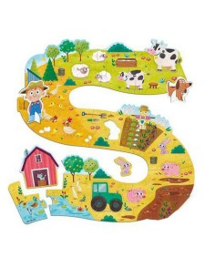 Baby Farm Puzzle XXL Goula 53176 (17 pcs) 2