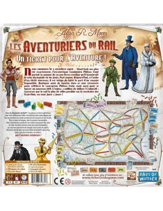 Board game Asmodee The Adventurers of Rail USA (FR) 2