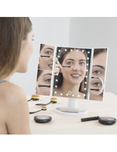 Magnifying Mirror with LED 4-in-1 Ledflect InnovaGoods