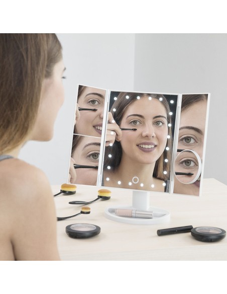 Magnifying Mirror with LED 4-in-1 Ledflect InnovaGoods